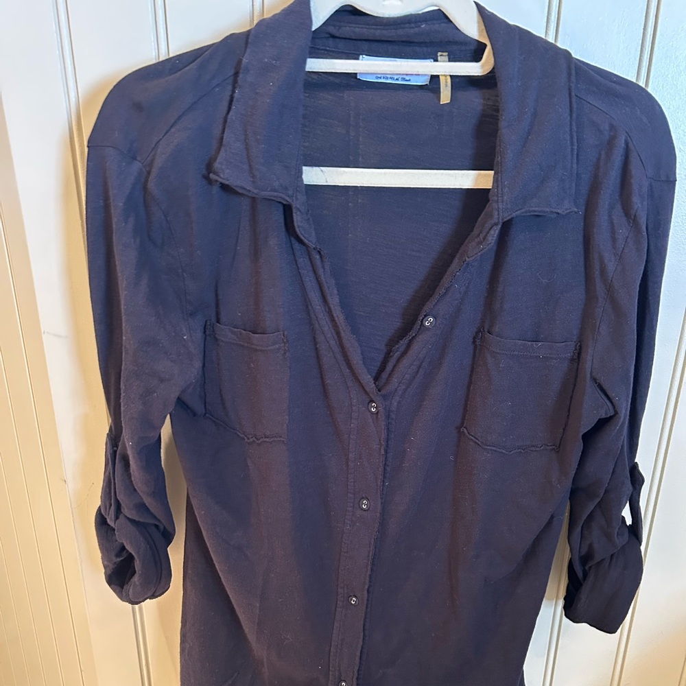 Michael Stars Dark Blue Top